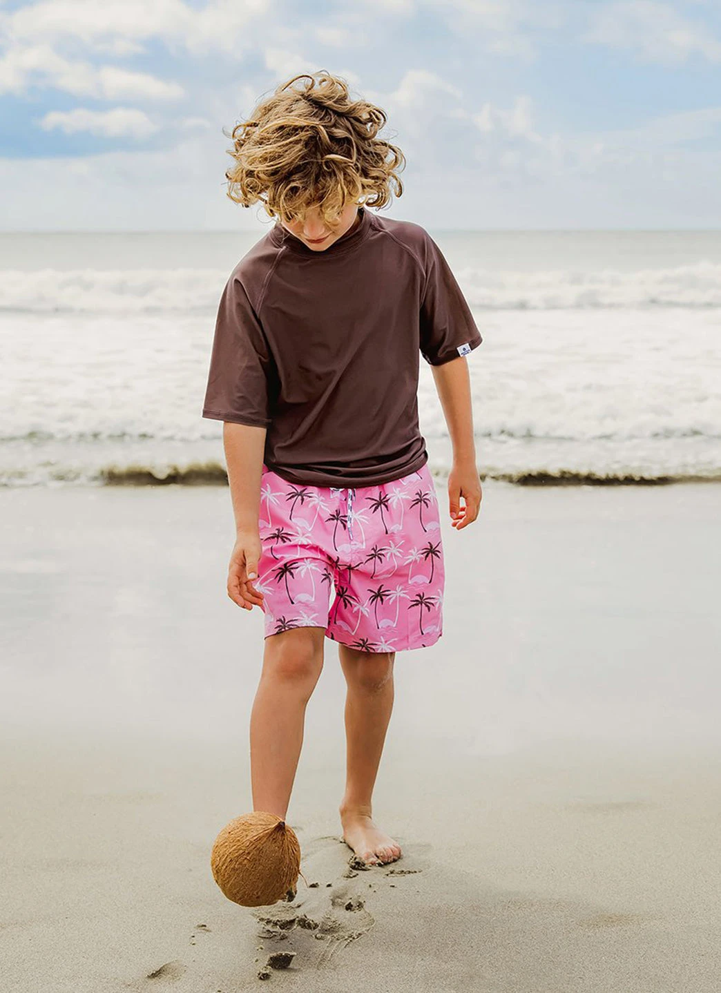 Snapper Rock Boys' Palm Paradise Sustainable Volley Shorts (Toddler, Little Kid, Big Kid) 7 Snapper Rock Boys' Palm Paradise Sustainable Volley Shorts (Toddler, Little Kid, Big Kid) - Image 5