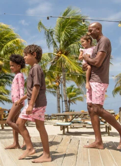 Snapper Rock Boys' Palm Paradise Sustainable Volley Shorts (Toddler, Little Kid, Big Kid) 19 Snapper Rock Boys' Palm Paradise Sustainable Volley Shorts (Toddler, Little Kid, Big Kid) -Swimming Equipment Shop 8647753793704 pink 6a