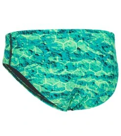 TYR Boys' Agran Wave Racer Brief Swimsuit -Swimming Equipment Shop 8647764934824 green 2a