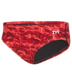 TYR Boys' Agran Wave Racer Brief Swimsuit -Swimming Equipment Shop 8647764934824 red 1a