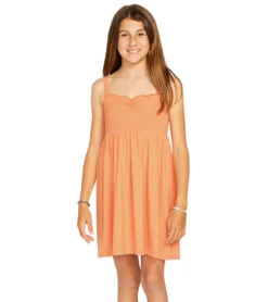 Volcom Girls' Swingin Summer Dress (Little Kid, Big Kid) 19 Volcom Girls' Swingin Summer Dress (Little Kid, Big Kid) -Swimming Equipment Shop 8647830339752 papaya 1a