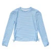 Snapper Rock Girls' Cornflower Stripe Long Sleeve Rashguard (Toddler, Little Kid, Big Kid) 1 Snapper Rock Girls' Cornflower Stripe Long Sleeve Rashguard (Toddler, Little Kid, Big Kid) -Swimming Equipment Shop 8647880638632 2t