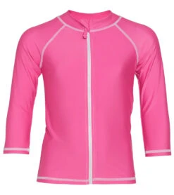 Flap Happy Kids' Zip Front UPF 50+ Swim Jacket (Toddler, Little Kid) 24 Flap Happy Kids' Zip Front UPF 50+ Swim Jacket (Toddler, Little Kid) -Swimming Equipment Shop 8648078033064 azaleapink 1a