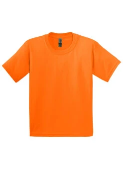 SwimOutlet Youth Cotton T Shirt - Brights -Swimming Equipment Shop 8648087765160 neonorange