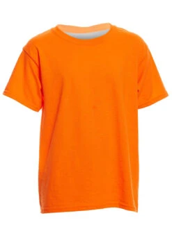 SwimOutlet Youth Cotton T Shirt - Brights -Swimming Equipment Shop 8648087765160 neonorange 3a