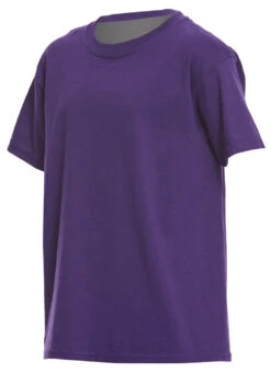 SwimOutlet Youth Cotton T Shirt - Brights -Swimming Equipment Shop 8648087765160 purple 4a