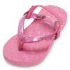 Roxy Girls' Viva Sparkle Sandal (Toddler) -Swimming Equipment Shop 8648104050856 pink1 1a