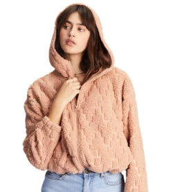 Billabong Women's Marlowe Hoodie Sweatshirt -Swimming Equipment Shop 8648136818856 nudemood 4a