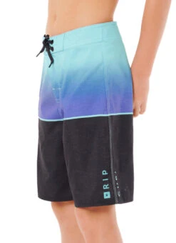 Rip Curl Boys' Dawn Patrol Board Shorts (Big Kid) -Swimming Equipment Shop 8648163885224 turquoise 5a
