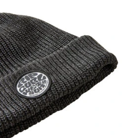 Rip Curl Men's Icons Reg Beanie -Swimming Equipment Shop 8648210120872 black 3a