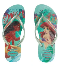 Havaianas Kids' Slim Princess Flip Flop (Toddler, Little Kid) -Swimming Equipment Shop 8648210153640 citronella 5a