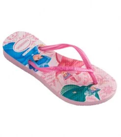 Havaianas Kids' Slim Princess Flip Flop (Toddler, Little Kid) -Swimming Equipment Shop 8648210153640 crystalroserose