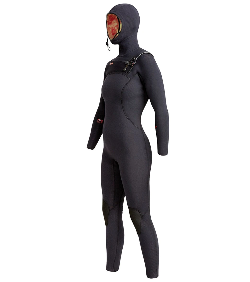 Xcel Women's 4.5/3.5MM Comp X Hooded Fullsuit Wetsuit 4 Xcel Women's 4.5/3.5MM Comp X Hooded Fullsuit Wetsuit - Image 2
