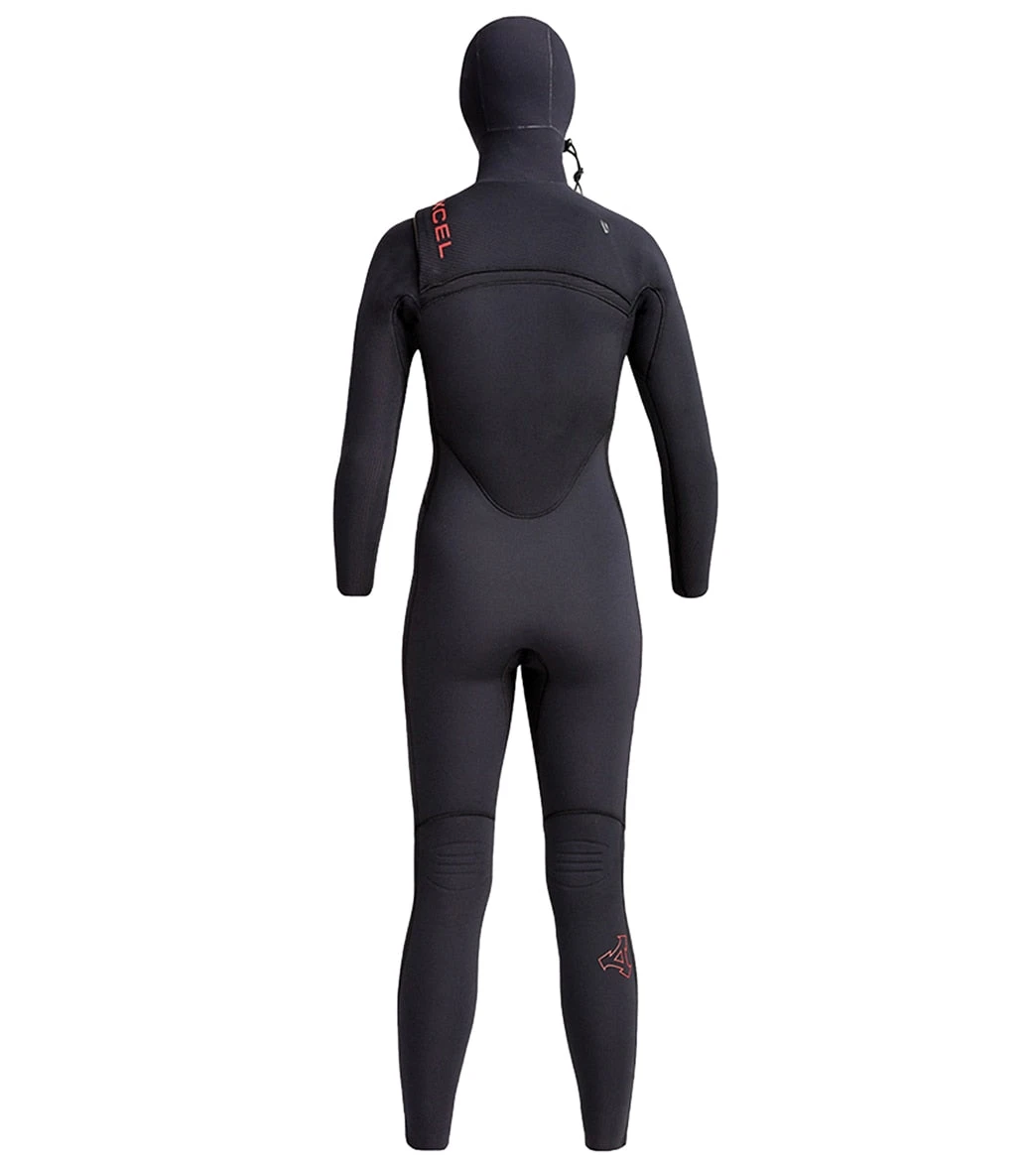 Xcel Women's 4.5/3.5MM Comp X Hooded Fullsuit Wetsuit 5 Xcel Women's 4.5/3.5MM Comp X Hooded Fullsuit Wetsuit - Image 3