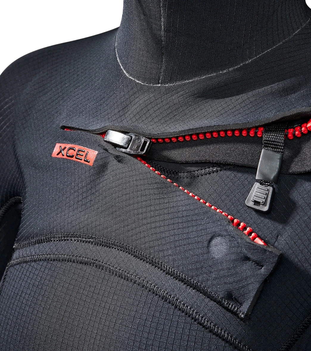 Xcel Women's 4.5/3.5MM Comp X Hooded Fullsuit Wetsuit 6 Xcel Women's 4.5/3.5MM Comp X Hooded Fullsuit Wetsuit - Image 4
