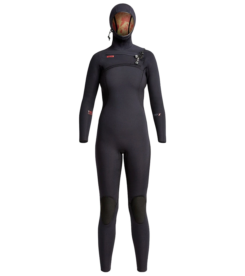 Xcel Women's 4.5/3.5MM Comp X Hooded Fullsuit Wetsuit 19 Xcel Women's 4.5/3.5MM Comp X Hooded Fullsuit Wetsuit - Image 17