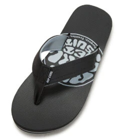 Rip Curl Men's Ripper Flip Flop -Swimming Equipment Shop 8648256913576 whiteblack 1a