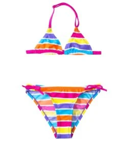 Arena Girls' 6-7 Years Stripes Triangle Bikini Swimsuit Set 11 Arena Girls' 6-7 Years Stripes Triangle Bikini Swimsuit Set -Swimming Equipment Shop 8648307212456 2t