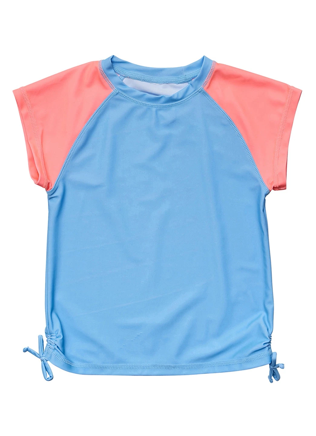 Snapper Rock Girls' Cornflower Peach Sleeve Short Sleeve Rash Guard (Toddler, Little Kid, Big Kid) 11 Snapper Rock Girls' Cornflower Peach Sleeve Short Sleeve Rash Guard (Toddler, Little Kid, Big Kid) - Image 9