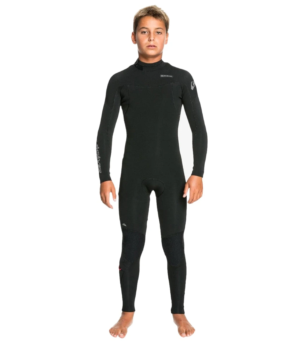 Quiksilver Youth 4/3mm Everyday Sessions B Back Zip Fullsuit Wetsuit 6 Quiksilver Youth 4/3mm Everyday Sessions B Back Zip Fullsuit Wetsuit - Image 4