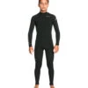 Quiksilver Youth 4/3mm Everyday Sessions B Back Zip Fullsuit Wetsuit -Swimming Equipment Shop 8648415903912 black 1a