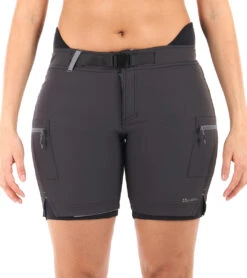 Level Six Women's Pro Goddess 0.5mm Neoprene Lined Shorts -Swimming Equipment Shop 8648476983464 black