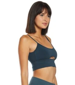 Hard Tail Low Back Cut Out Midi Sports Bra -Swimming Equipment Shop 8648477606056 palmetto 2a
