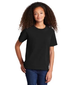 SwimOutlet Youth Core Cotton Short Sleeve Tee 25 SwimOutlet Youth Core Cotton Short Sleeve Tee -Swimming Equipment Shop 8648490025128 jetblack 4a