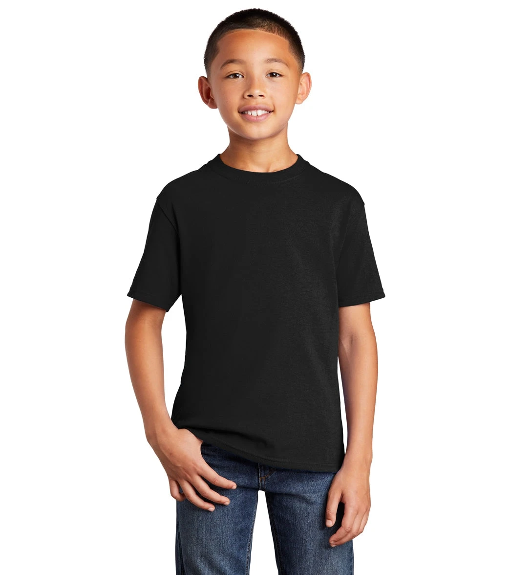 SwimOutlet Youth Core Cotton Short Sleeve Tee 8 SwimOutlet Youth Core Cotton Short Sleeve Tee - Image 6