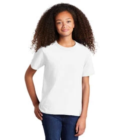 SwimOutlet Youth Core Cotton Short Sleeve Tee 37 SwimOutlet Youth Core Cotton Short Sleeve Tee -Swimming Equipment Shop 8648490025128 white 4a