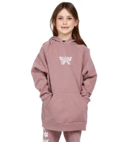 Volcom Girls' Truly Stoked BF Pullover Hoodie (Little Kid, Big Kid) 26 Volcom Girls' Truly Stoked BF Pullover Hoodie (Little Kid, Big Kid) -Swimming Equipment Shop 8648497135784 raisin