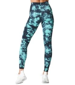 NUX One By One Hand Dye Yoga Leggings -Swimming Equipment Shop 8648504672424 mintmusingblack 2a