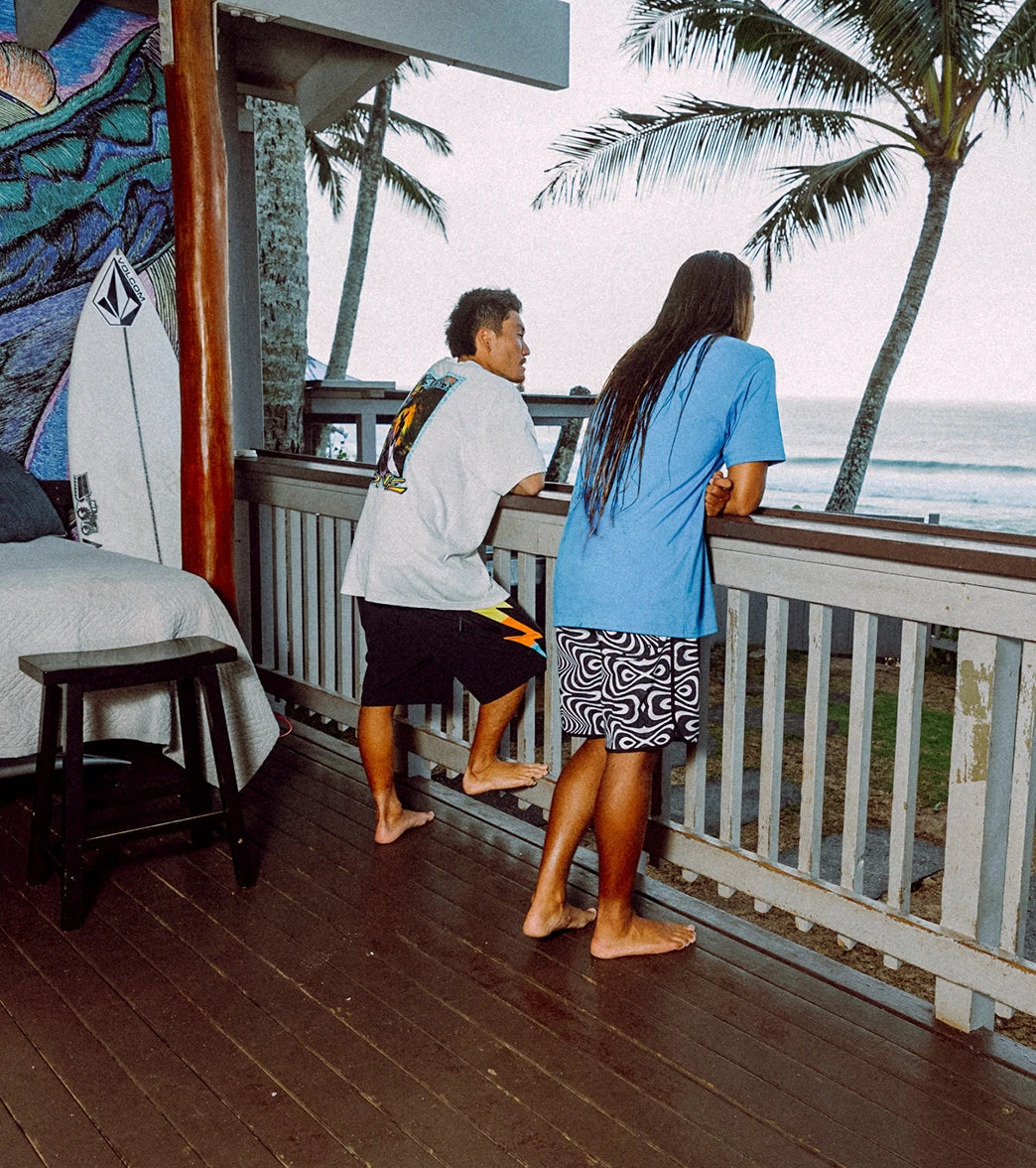 Volcom Men's 19" Lido Print Scallop Mod Board Shorts 7 Volcom Men's 19" Lido Print Scallop Mod Board Shorts - Image 5