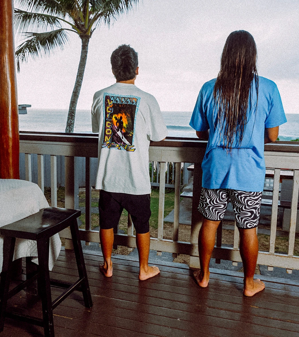 Volcom Men's 19" Lido Print Scallop Mod Board Shorts 8 Volcom Men's 19" Lido Print Scallop Mod Board Shorts - Image 6