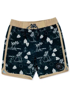 Feather 4 Arrow Boys' Islander Board Shorts (Baby) 8 Feather 4 Arrow Boys' Islander Board Shorts (Baby) -Swimming Equipment Shop 8648562245800 black