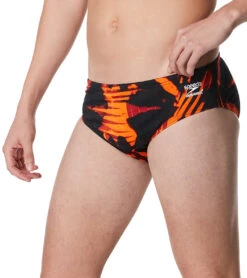 Speedo Men's Reflected Brief Swimsuit 29 Speedo Men's Reflected Brief Swimsuit -Swimming Equipment Shop 8648572207272 speedoorange 2a