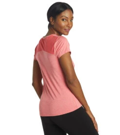 Marika Valery Yoga Tee -Swimming Equipment Shop 8648654422184 heathergeranium 3a