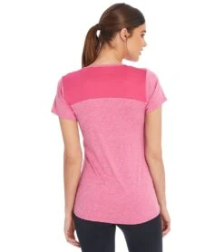 Marika Valery Yoga Tee -Swimming Equipment Shop 8648654422184 heatherpinkyarrow 2a