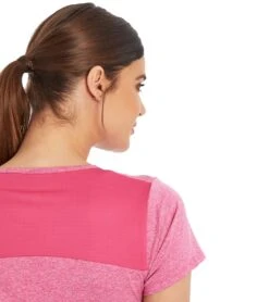 Marika Valery Yoga Tee -Swimming Equipment Shop 8648654422184 heatherpinkyarrow 3a