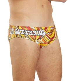 Sporti Groovy Zodiac Sagittarius Brief Swimsuit (26-40) -Swimming Equipment Shop 8648718942376 sagittarius 8a