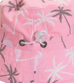 Snapper Rock Girls' Palm Paradise Sustainable Bucket Hat -Swimming Equipment Shop 8648731263144 pink 3a
