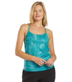 PrAna Wander Often Yoga Top 24 PrAna Wander Often Yoga Top -Swimming Equipment Shop 8648732639400 retrotealglow 1a