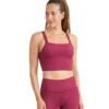Thrive Societe Strappy Square Neck Bra 2 Thrive Societe Strappy Square Neck Bra -Swimming Equipment Shop 8648777433256 sangria 1a