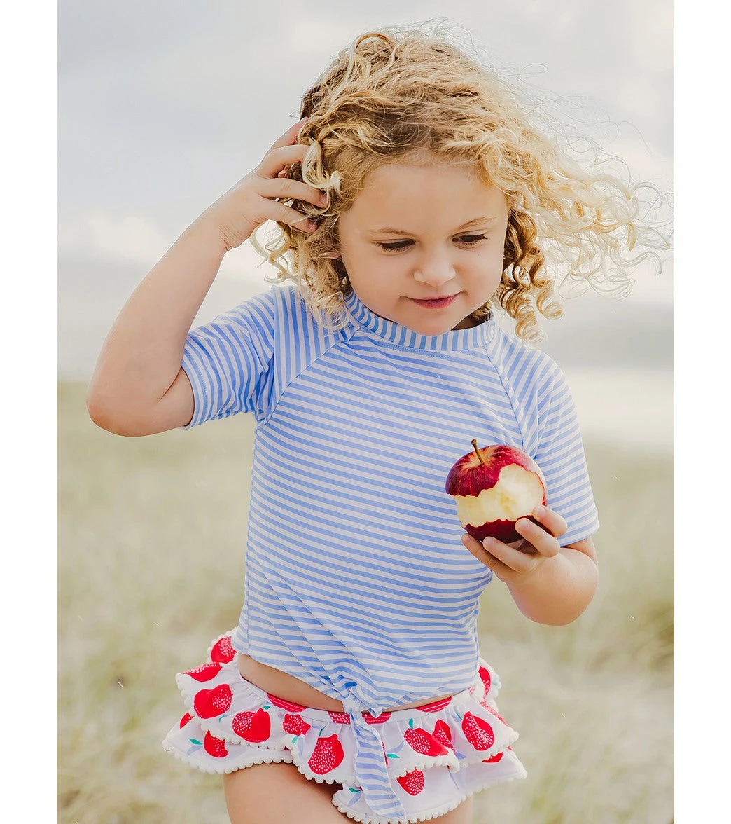 Snapper Rock Girls' Juicy Fruit Short Sleeve Rashguard Set (Baby, Toddler, Little Kid) 5 Snapper Rock Girls' Juicy Fruit Short Sleeve Rashguard Set (Baby, Toddler, Little Kid) - Image 3