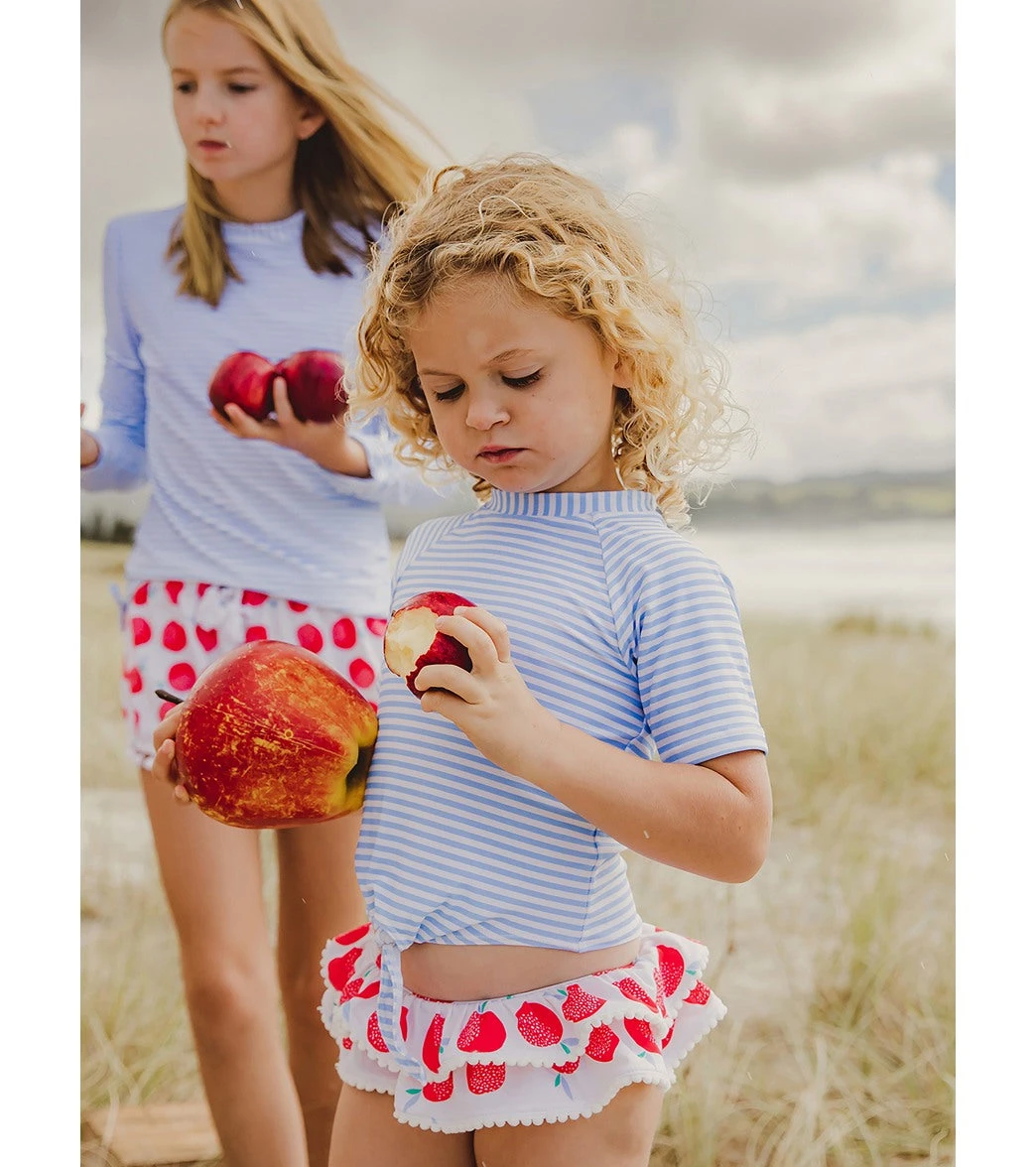 Snapper Rock Girls' Juicy Fruit Short Sleeve Rashguard Set (Baby, Toddler, Little Kid) 6 Snapper Rock Girls' Juicy Fruit Short Sleeve Rashguard Set (Baby, Toddler, Little Kid) - Image 4