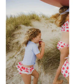 Snapper Rock Girls' Juicy Fruit Short Sleeve Rashguard Set (Baby, Toddler, Little Kid) 15 Snapper Rock Girls' Juicy Fruit Short Sleeve Rashguard Set (Baby, Toddler, Little Kid) -Swimming Equipment Shop 8648862269608 blue 5a