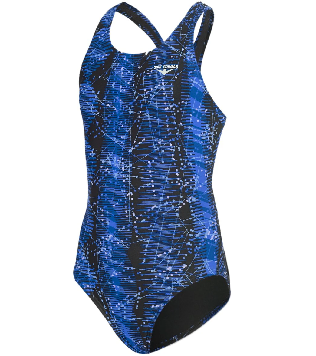 The Finals Girls' Edge Wave Back One Piece Swimsuit 14 The Finals Girls' Edge Wave Back One Piece Swimsuit - Image 12
