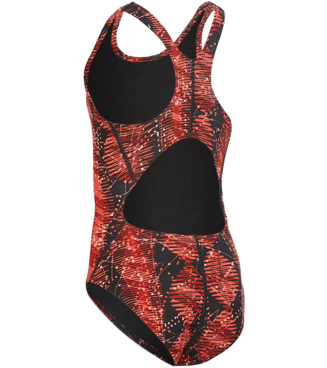 The Finals Girls' Edge Wave Back One Piece Swimsuit 8 The Finals Girls' Edge Wave Back One Piece Swimsuit - Image 6