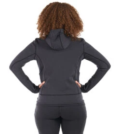 Level Six Women's Sombrio Women's Neoprene Hooded Jacket -Swimming Equipment Shop 8648921317544 blackheather 3a