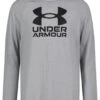 Under Armour Boys' UA Hooded Long Sleeve UPF Shirt (Little Kid) -Swimming Equipment Shop 8648947073192 modgray 1a